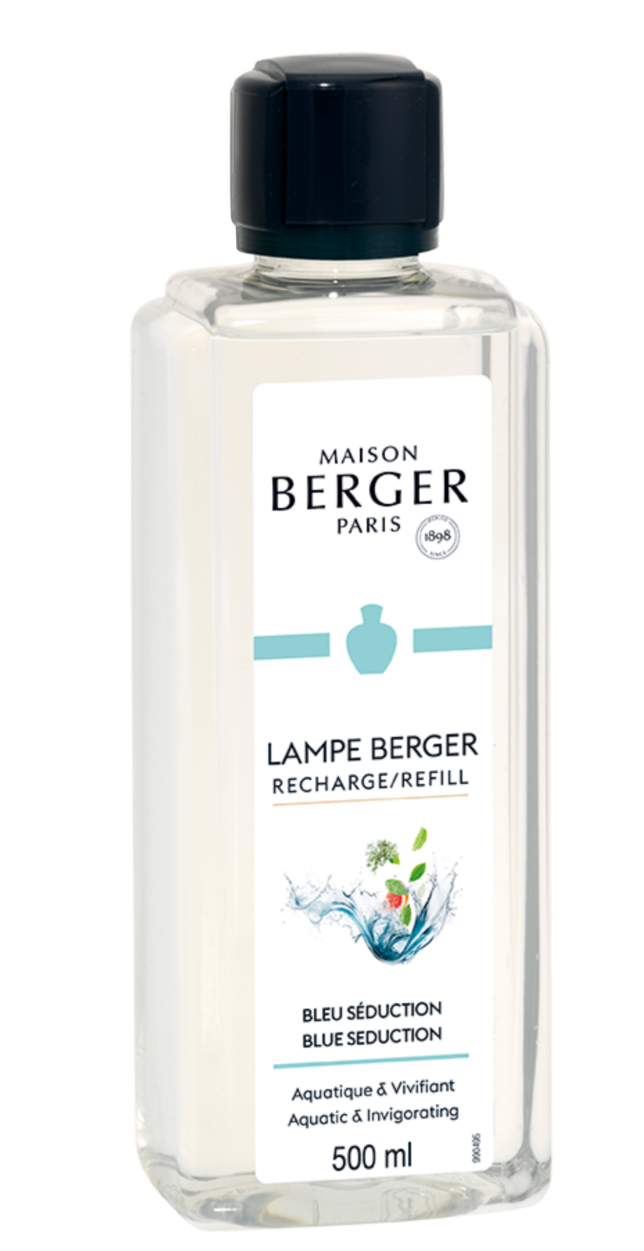 * BLUE SEDUCTION * Maison Berger Refillvätska till Doftlampa 500 ml