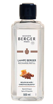 * CHRISTMAS DELIGHTS * Maison Berger Refillvätska till Doftlampa 500 ml