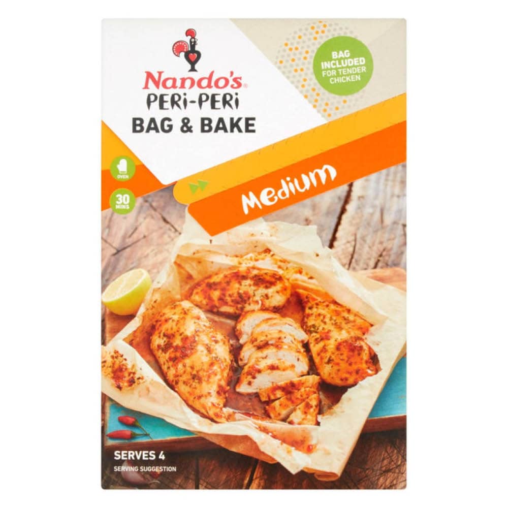 Nando’s PERi-PERi Bag & Bake Medium 20g