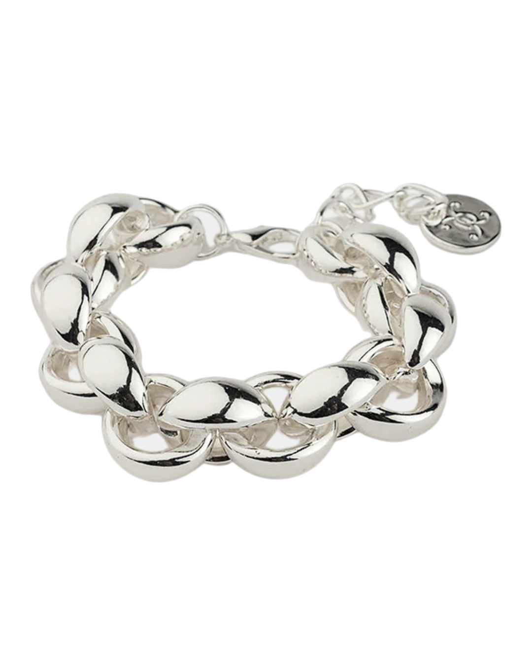 Armband Leia silverfärgat
