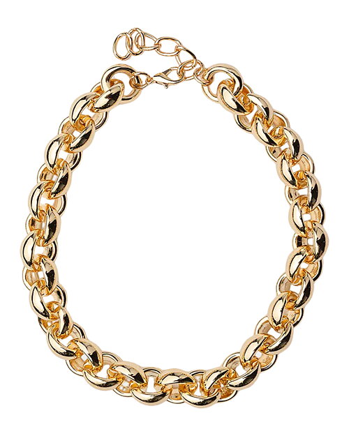 Halsband Leila guldfärgat