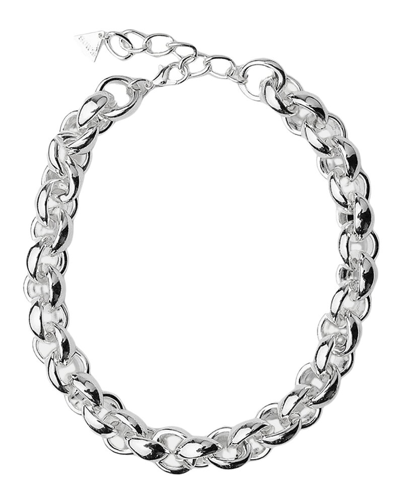 Halsband Leila silverfärgat
