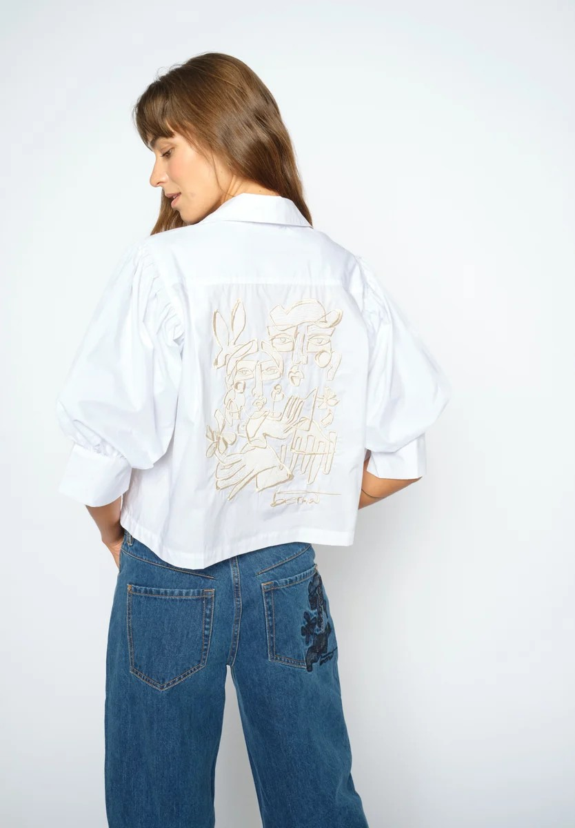 MMAdjao Bernat Emb Shirt - Mos Mosh