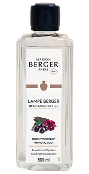 * HYPNOTIC OUD * Maison Berger Refillvätska till Doftlampa 500 ml