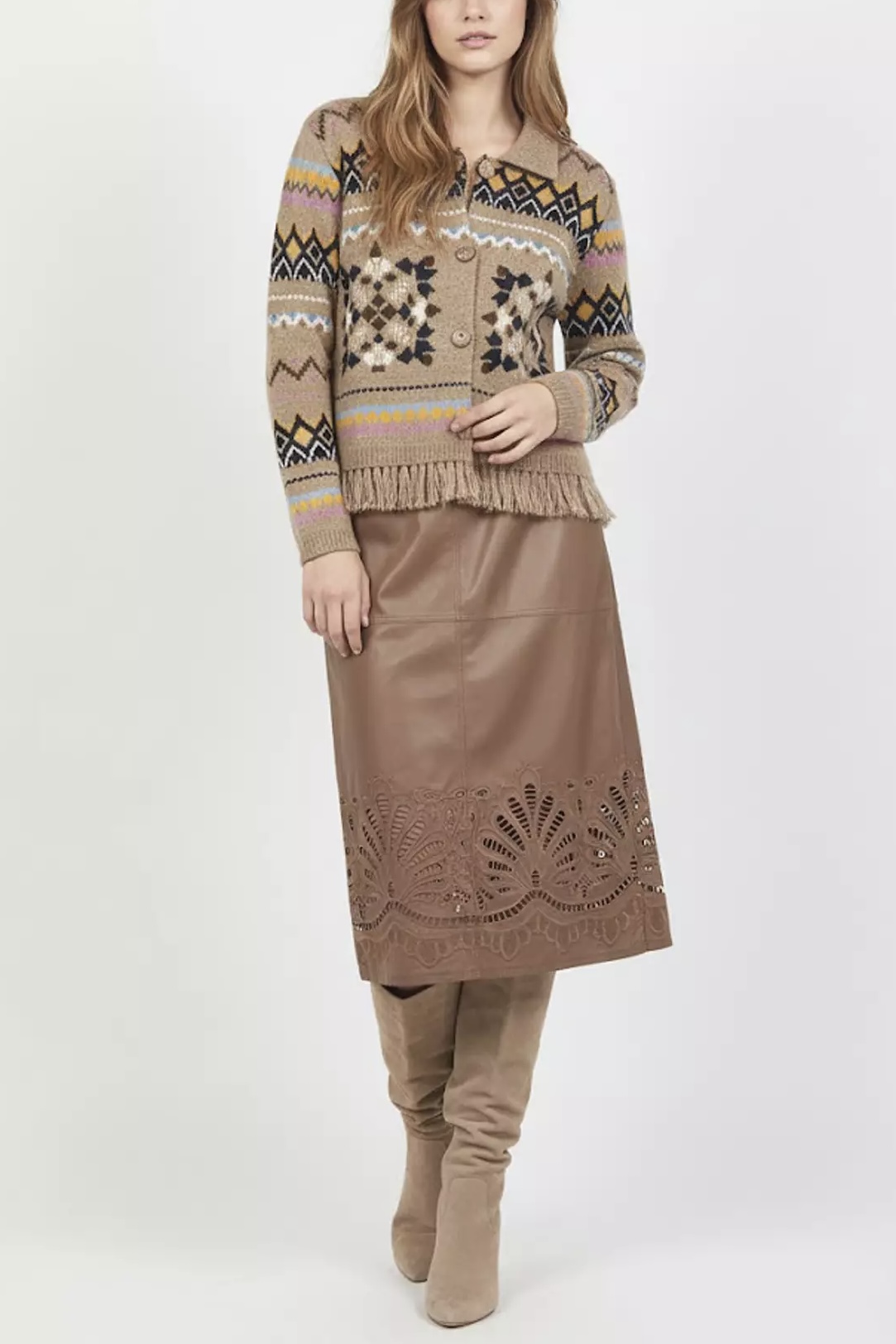 Derhy  - Enora Cardigan Beige - 3