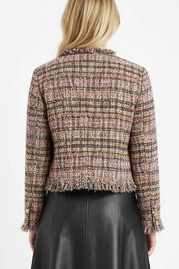Derhy  - Emma Lou Tweed Jacket Black