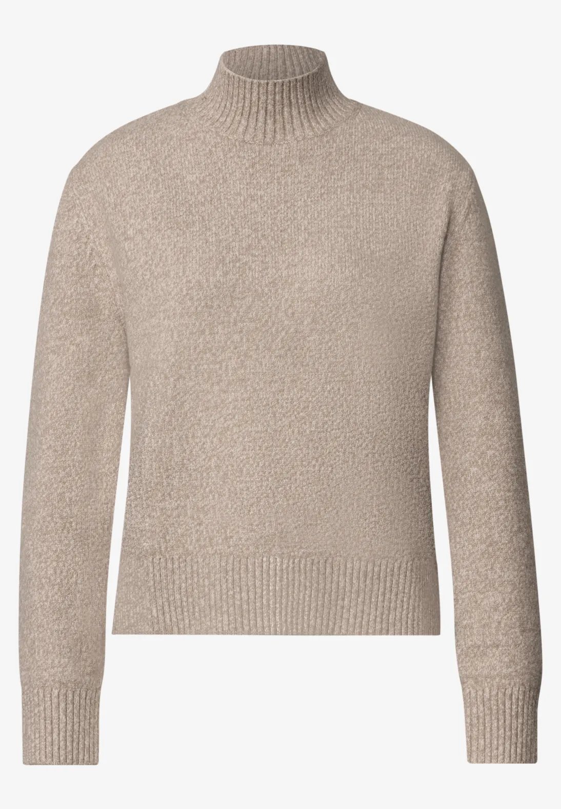 QR Cosy Mouliné Sweater - Sanded Amber - Street One - 5