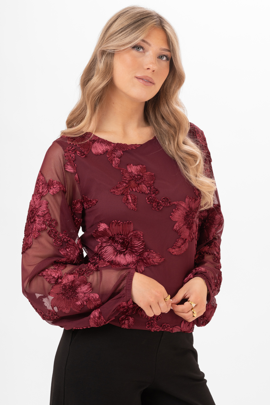 Capri Collection Maeve Burgundy - 3