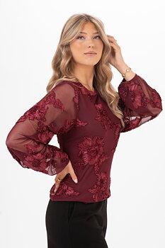 Capri Collection Maeve Burgundy