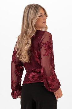 Capri Collection Maeve Burgundy
