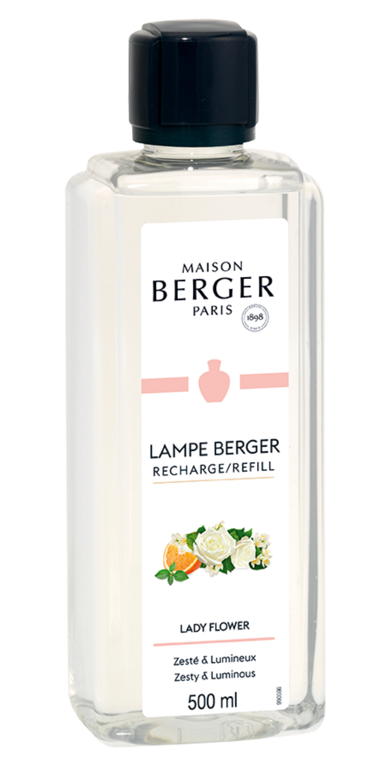 * LADY FLOWER * Maison Berger Refillvätska till Doftlampa 500 ml