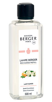 * LADY FLOWER * Maison Berger Refillvätska till Doftlampa 500 ml