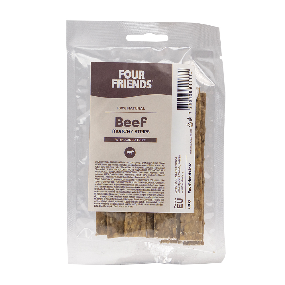 FourFriends Munch Strips, 10-p