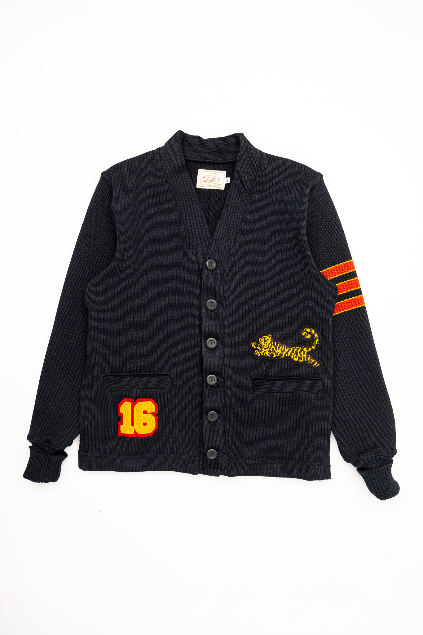 Dehen 1920 x Göteborg Manufaktur - Athletic Champs Varsity Cardigan Patches - 3