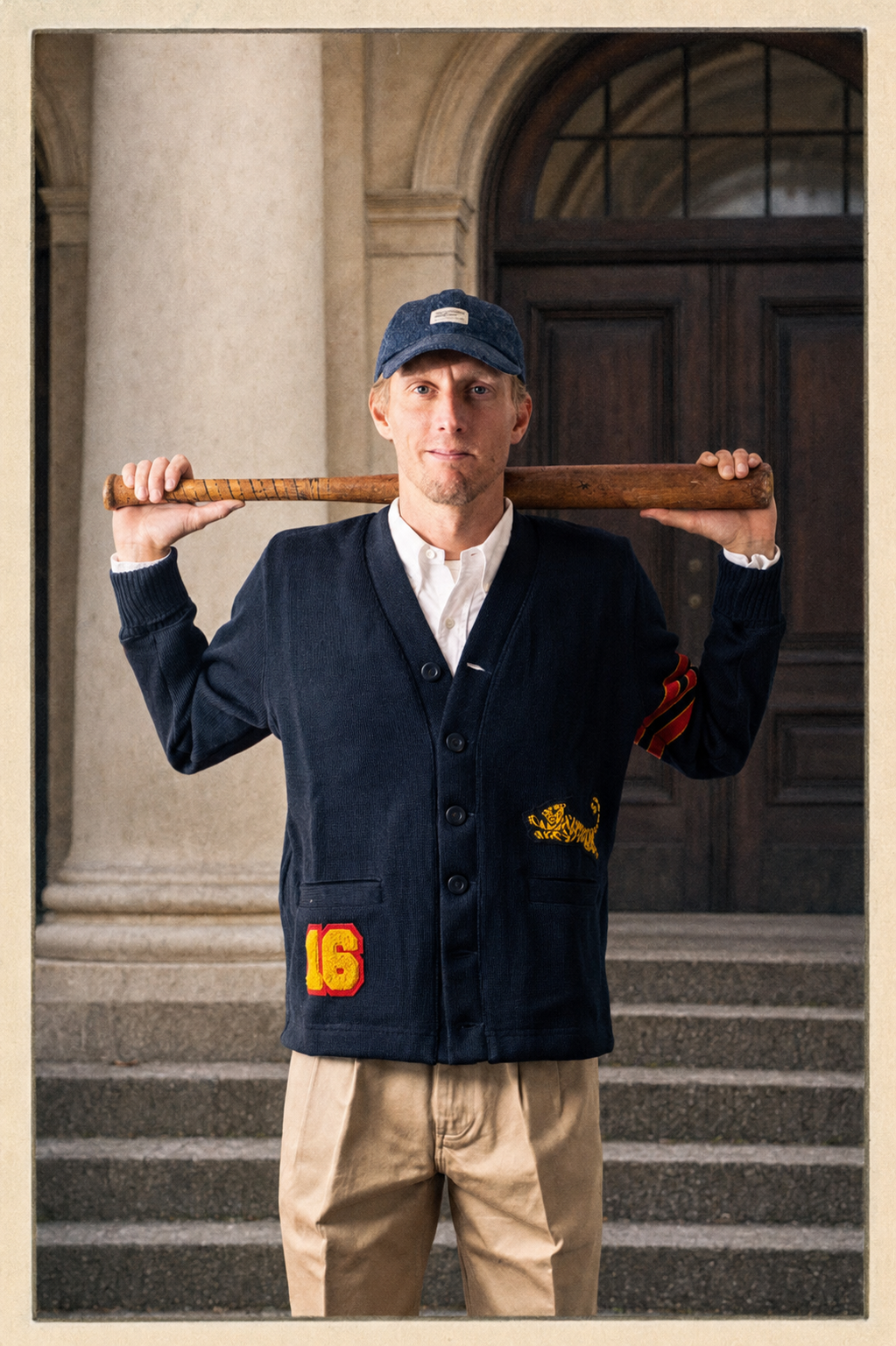 Dehen 1920 x Göteborg Manufaktur - Athletic Champs Varsity Cardigan Patches - 2