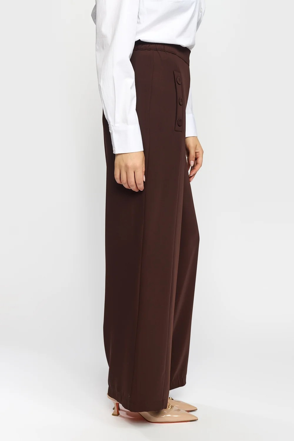 Ofelia Pant - Brown - 2-Biz - 3
