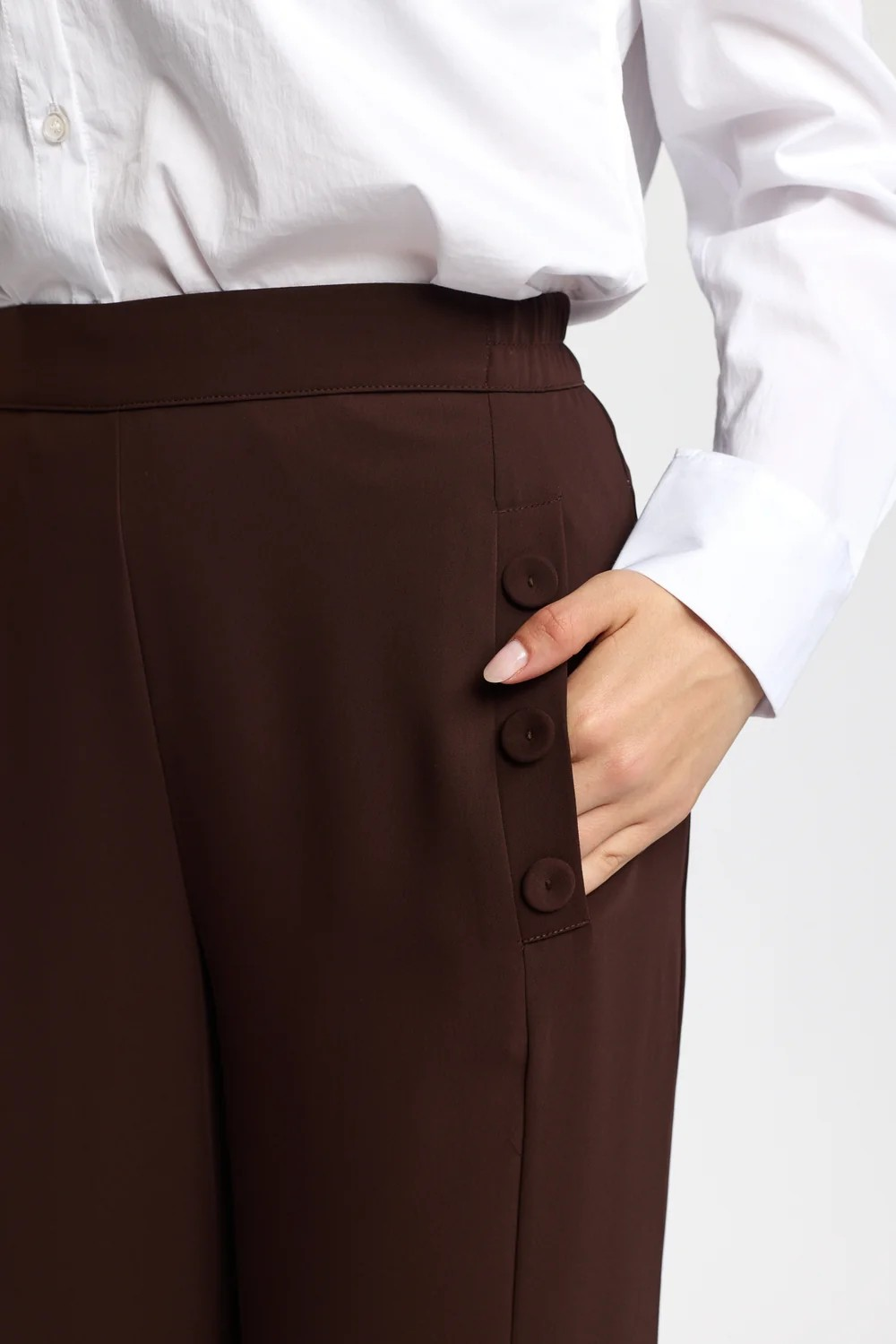 Ofelia Pant - Brown - 2-Biz - 4
