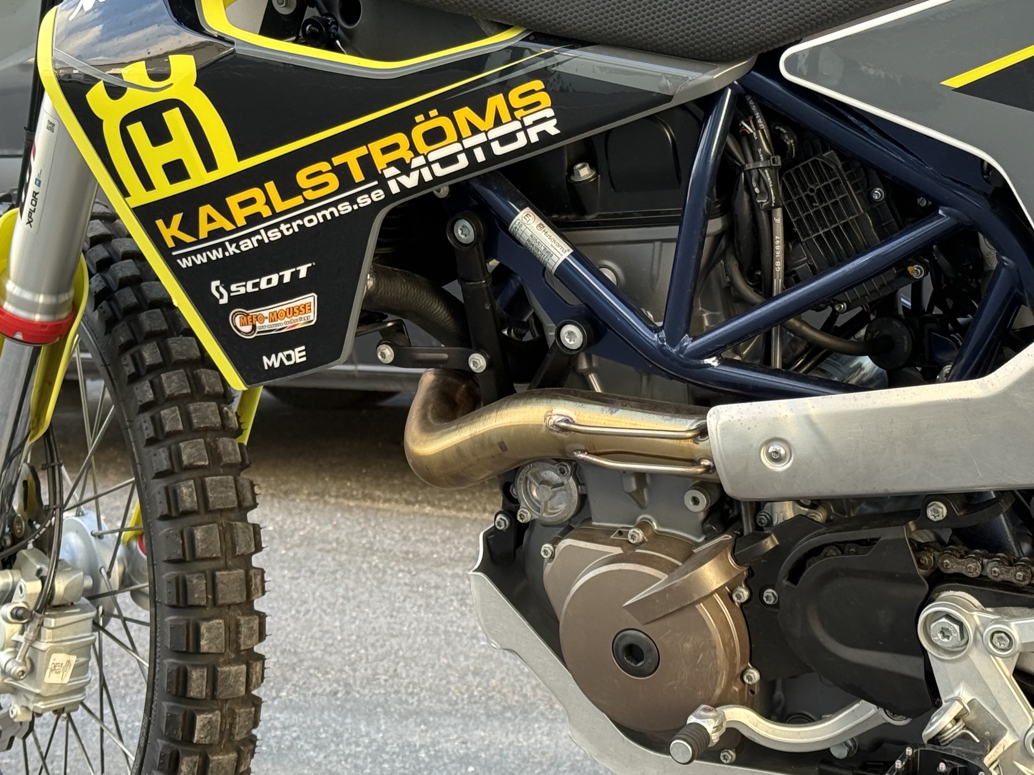 Husqvarna 701 Enduro 2024 / Endast 115mil / Räntefritt 24mån - 4