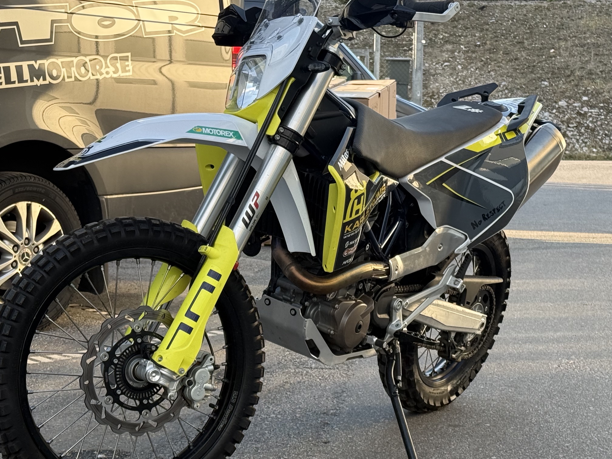 Husqvarna 701 Enduro 2024 / Endast 115mil / Räntefritt 24mån - 6