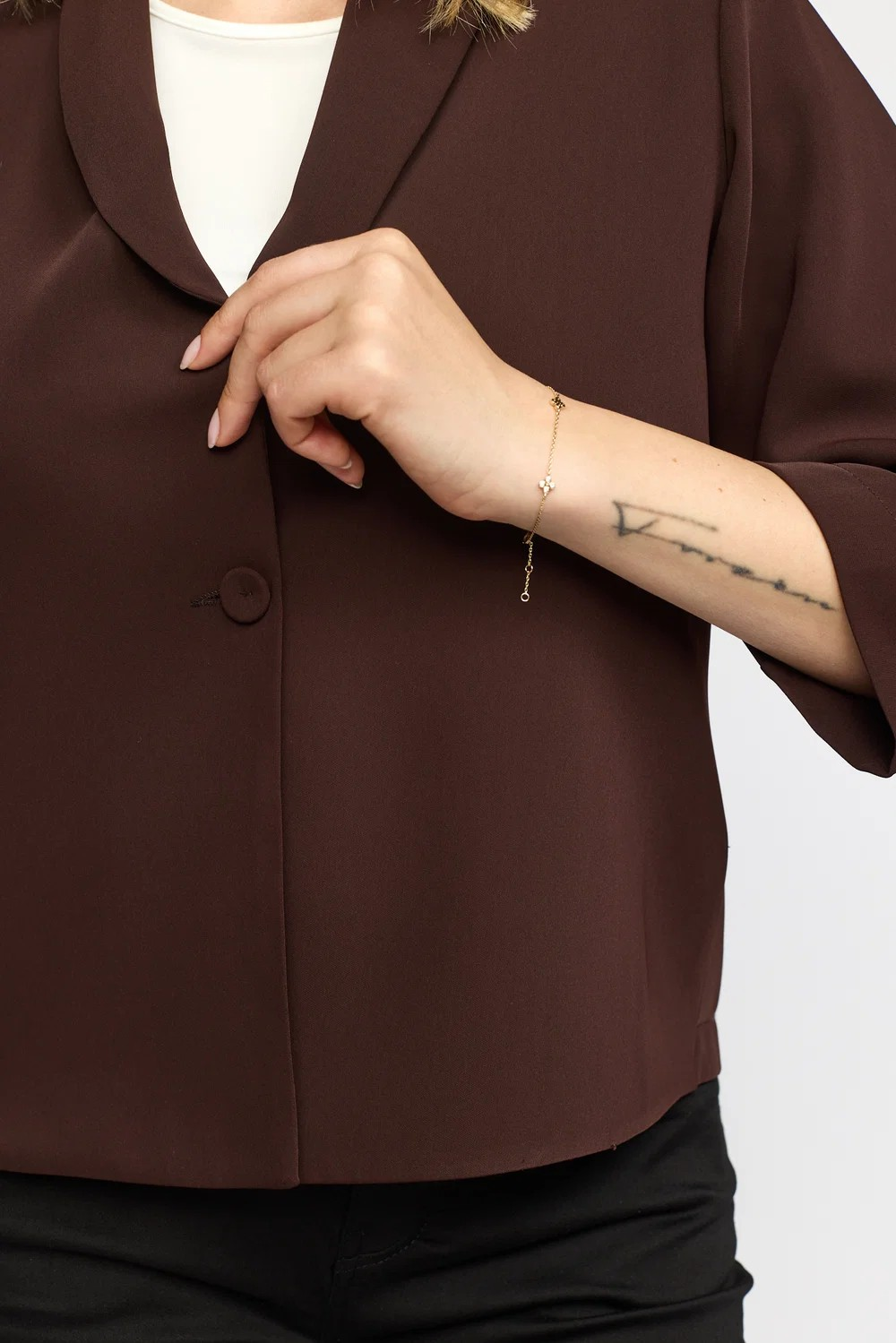 Oda Jacket - Brown- 2 Biz - 5