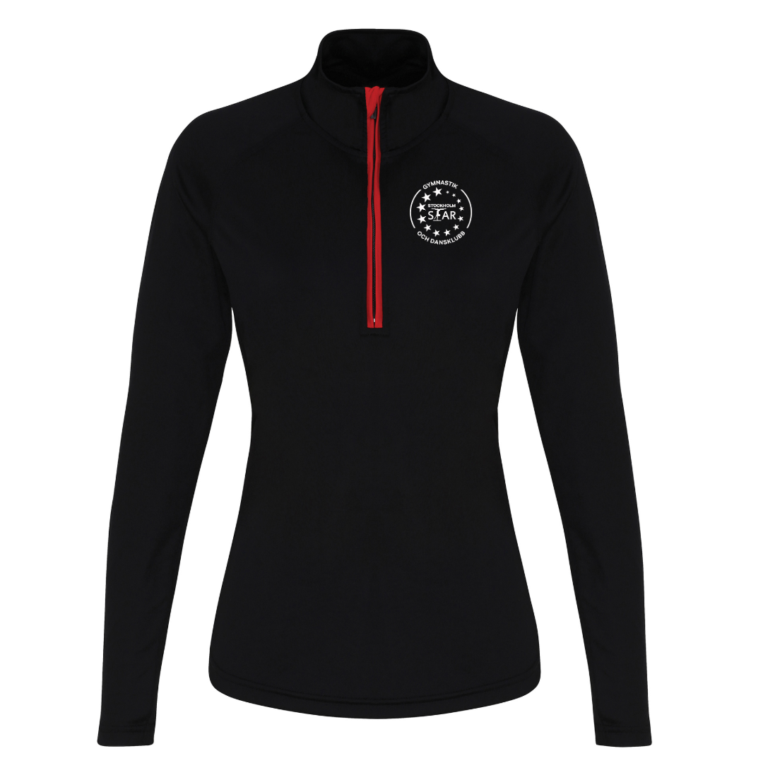 Womens TriDri Performance 1/4 zip, Dammodell Stockholm STAR