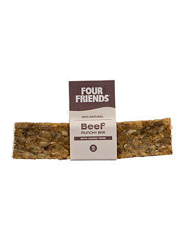 FourFriends Natural Chews Beef Munchy Bar with tripe