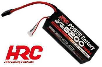 HRC HRC06462T LiPo 4S - 14.8V 6200mAh 60C/100C - No Case - TRX