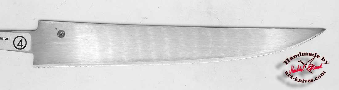 Knife blade 13 chef's knife slightly serrated