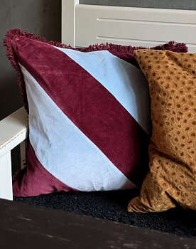 Kuddfodral Frans - Randi Blue/Wine