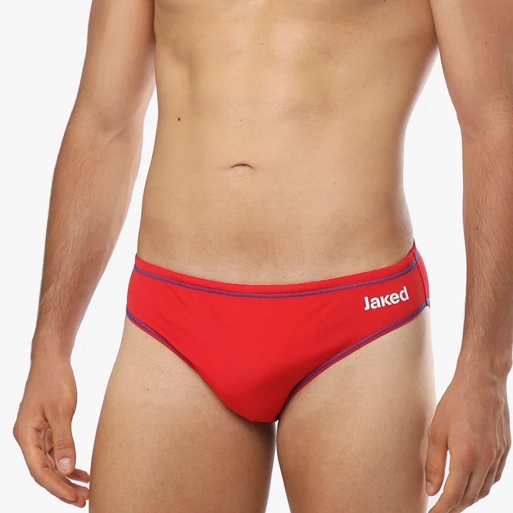 Jaked Brief Milano, rosso/blu