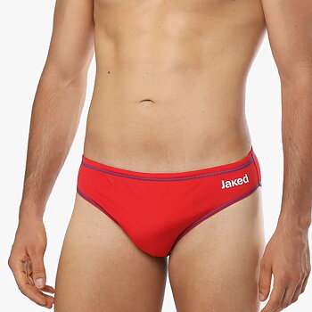 Jaked Brief Milano, rosso/blu
