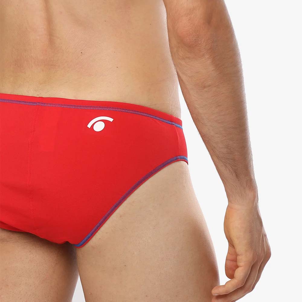 Jaked Brief Milano, rosso/blu - 3