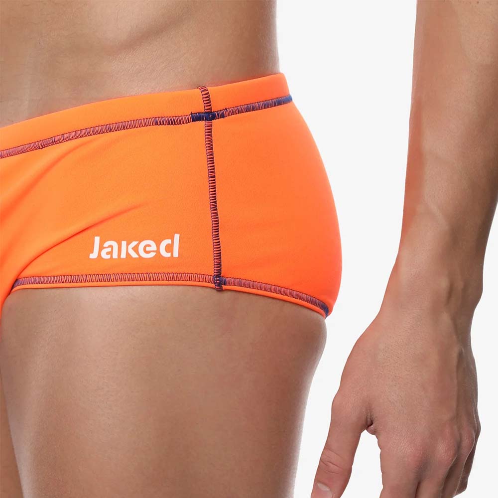 Jaked Trunk Milano, arancione flue/blu - 2