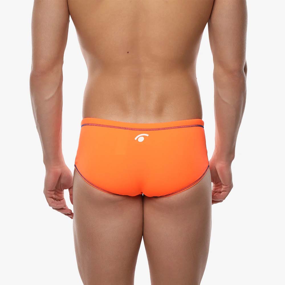 Jaked Trunk Milano, arancione flue/blu - 4