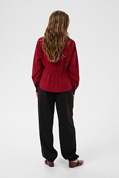 Cream Fiks Shirt Cabernet