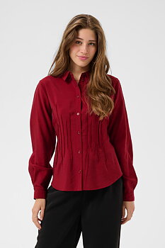 Cream Fiks Shirt Cabernet