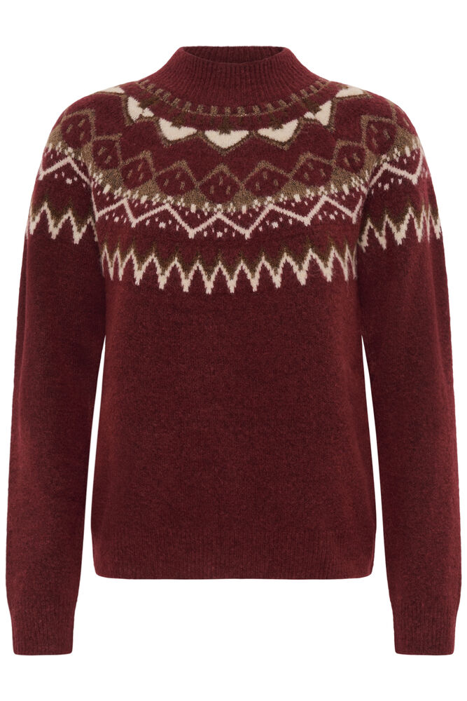 Cream Cherrie Pullover Cabernet Island - 2