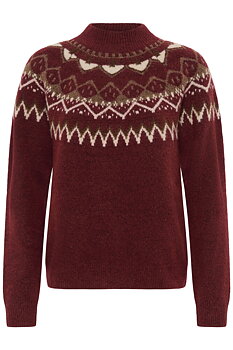 Cream Cherrie Pullover Cabernet Island