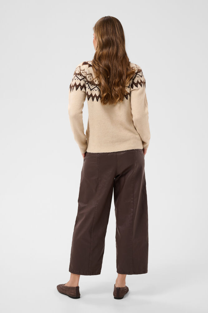 Cream Cherrie Pullover Oatmeal Melange - 4