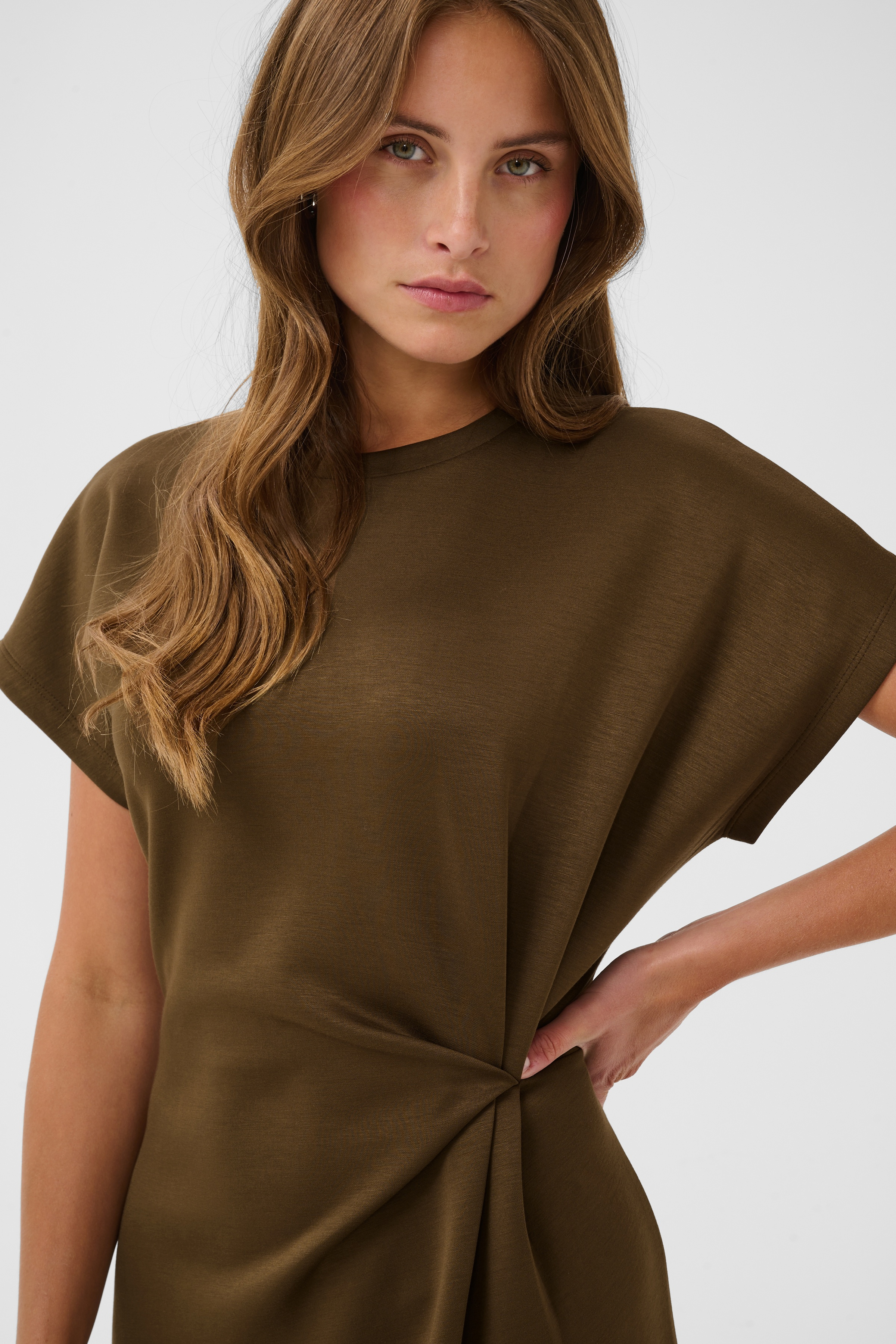 Saint Tropez Theos Dress Brun - 5