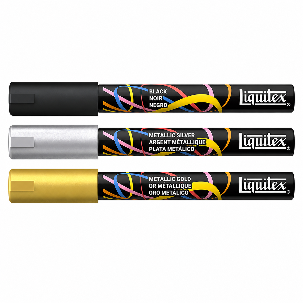 Akrylmarker Liquitex 3x2mm set, accent - 3