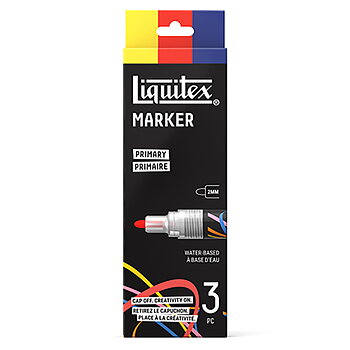 Akrylmarker Liquitex 3x2mm set, primary