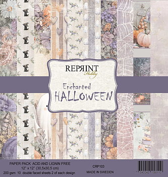  Reprint Enchanted Halloween Collection 12"x12"