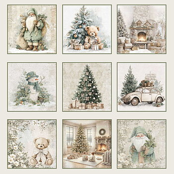   Reprint Cozy Christmas collection - Tags