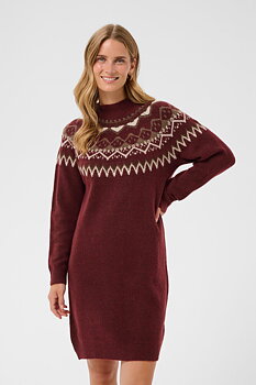 Cream Cherrie Knit Dress Cabernet Island