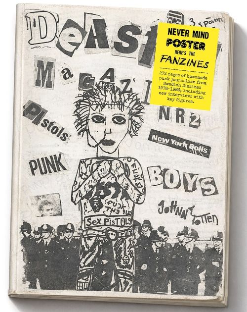 Never Mind The Posters Here’s The Fanzine Book - Bok