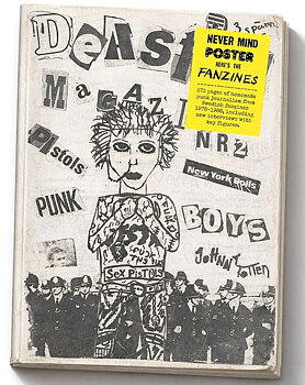 Never Mind The Posters Here’s The Fanzine Book - Bok