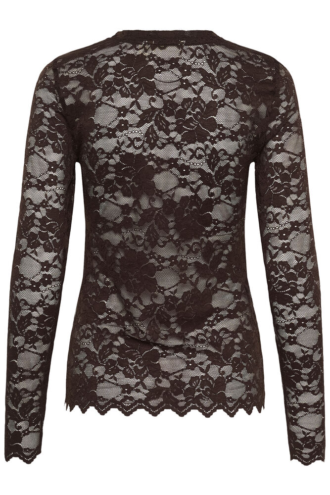 Cream Pitia Lace Blouse Java - 3
