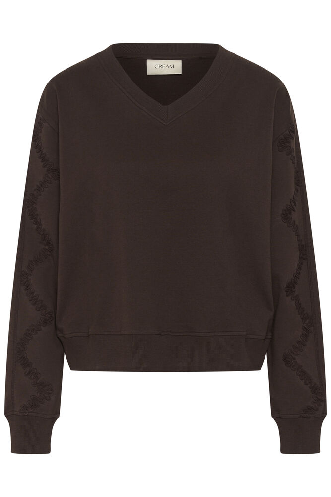 Cream Septine Sweatshirt Java Brown - 2