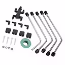 Steam kit- Ångventilsats Rostfritt Stål för LS1 LS2 LS3 LS6 LS7 LSX-motorer